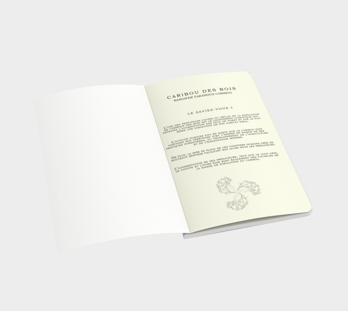 Carnet de Notes - Caribou des Bois – Image 3