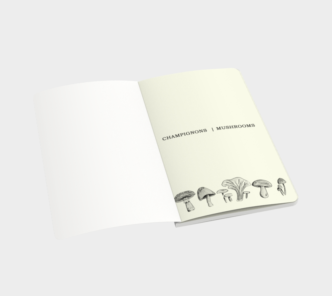 Carnet de Notes - Les Champignons – Image 3